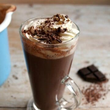 Extra thick and creamy slow cooker hot chocolate