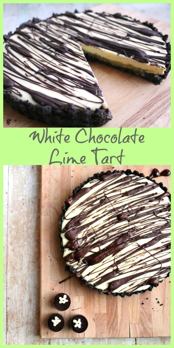 White Chocolate Lime Tart