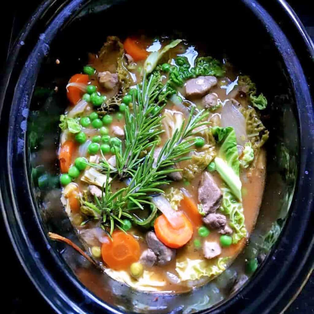Slow Cooker Lamb Casserole - BakingQueen74