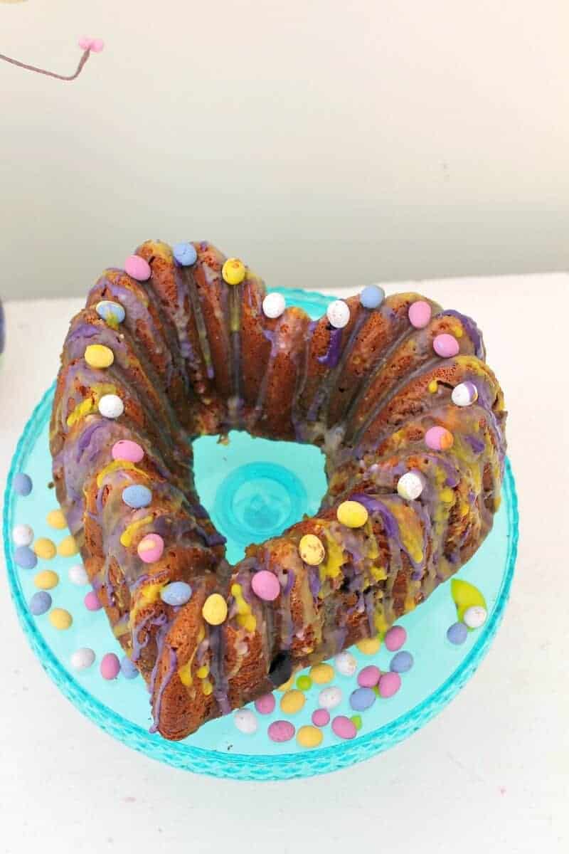 Mini Egg Bundt Cake