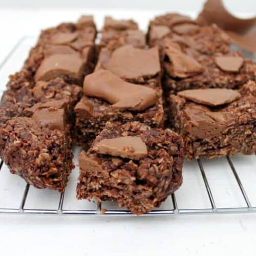 Slow Cooker Chocolate Flapjacks