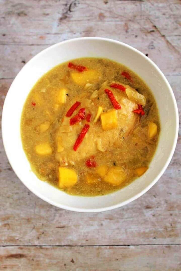 Slow Cooker Mango Chicken BakingQueen74