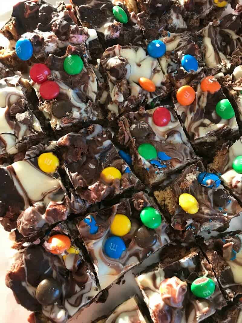 M&M Rocky Road Trail Mix Recipe - The Black Peppercorn