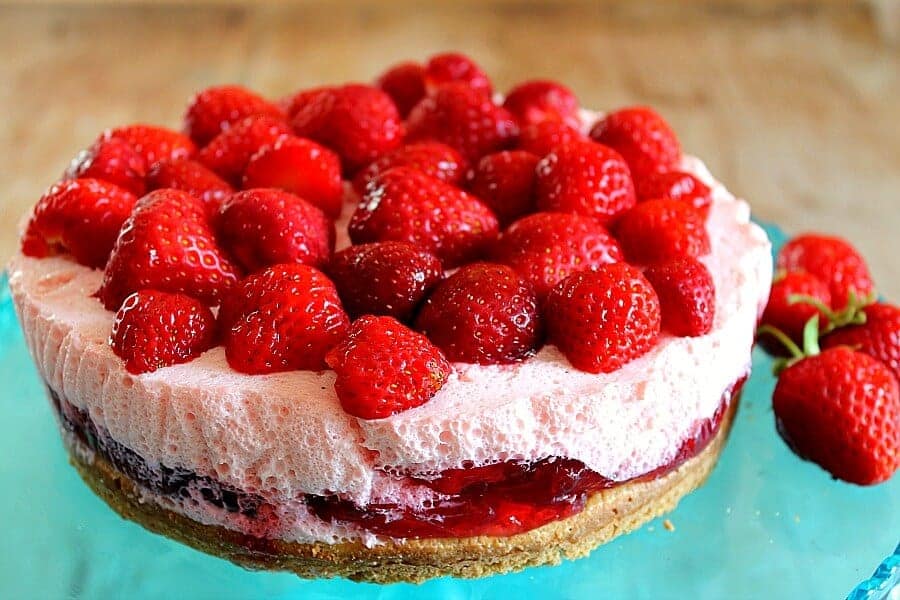 Strawberry Mousse Cake