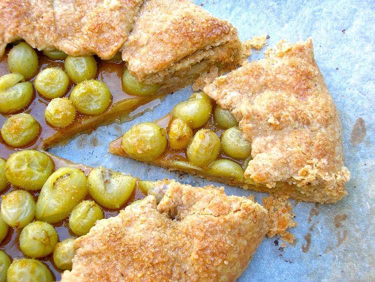 Gooseberry Galette from Tin and Thyme