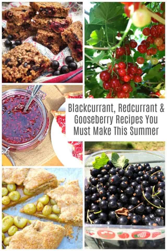 Blackcurrant, Redcurrant and Gooseberry Recipes You Must Make This Summer