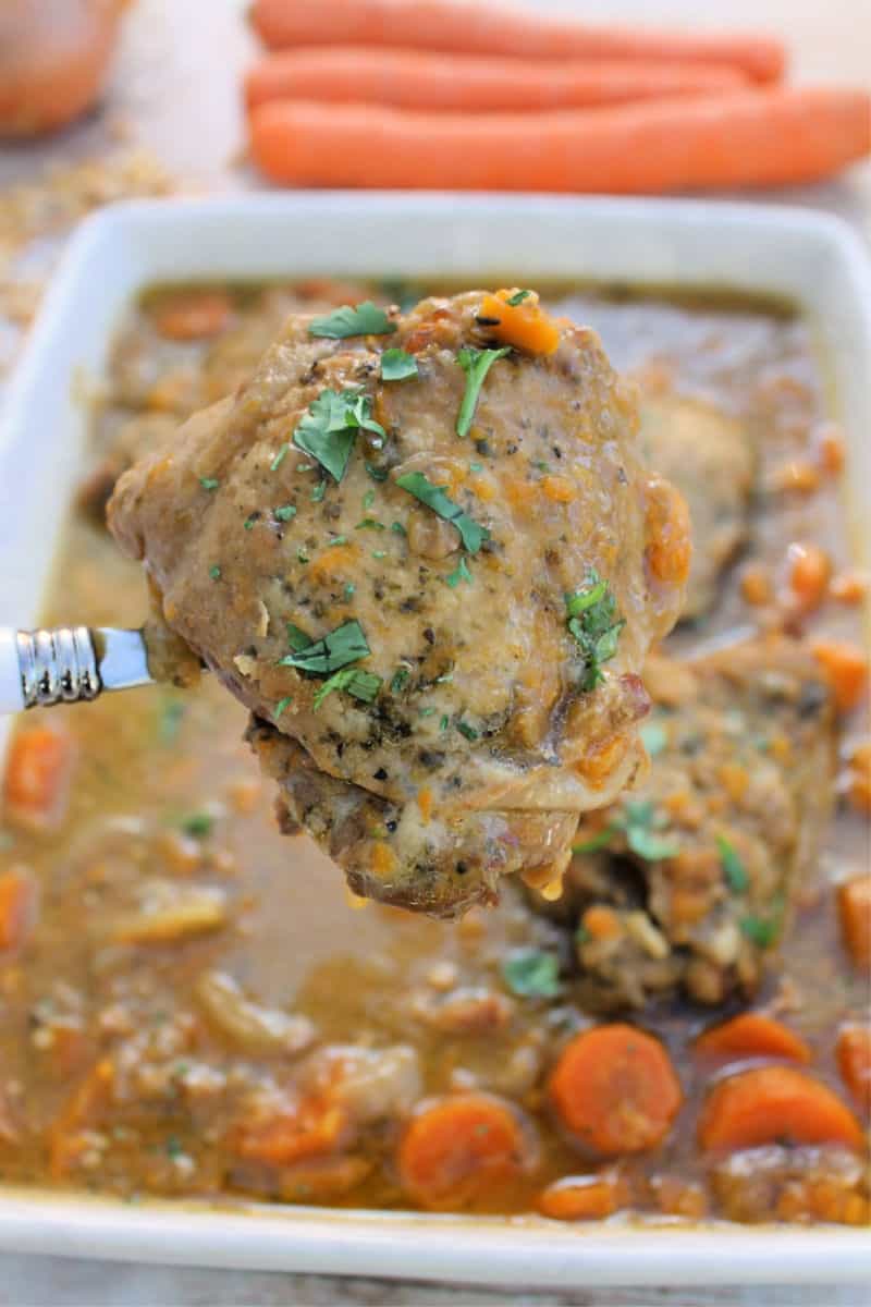 Slow Cooker Chicken Casserole - BakingQueen74