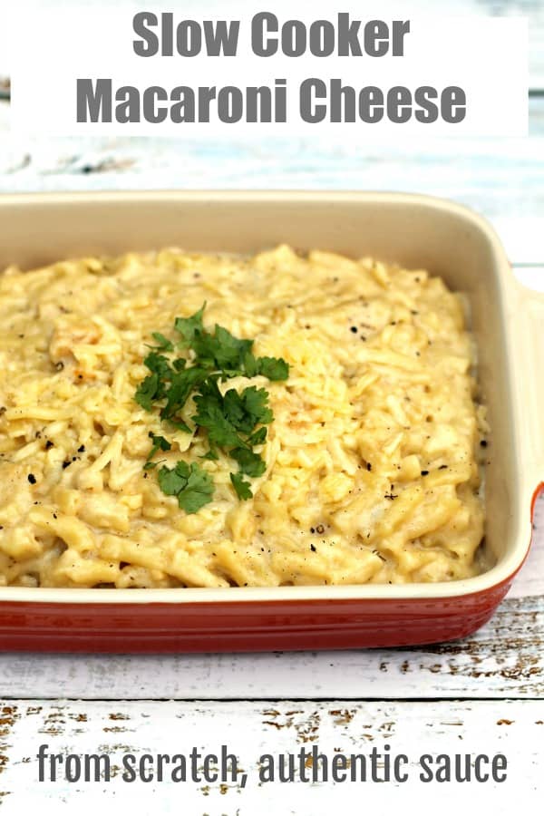 Text collage macaroni cheese for Pinterest.