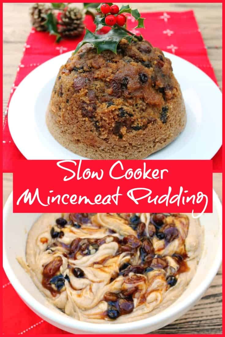 Slow Cooker Mincemeat Pudding recipe
