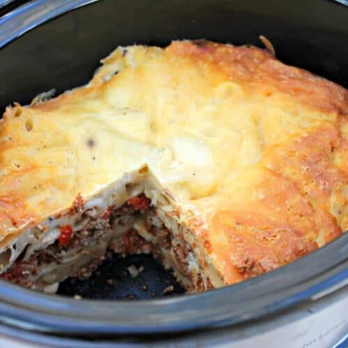 Slow Cooker Pastitsio