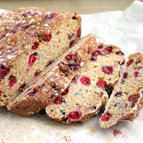 Slow Cooker Cranberry Soda Bread - BakingQueen74