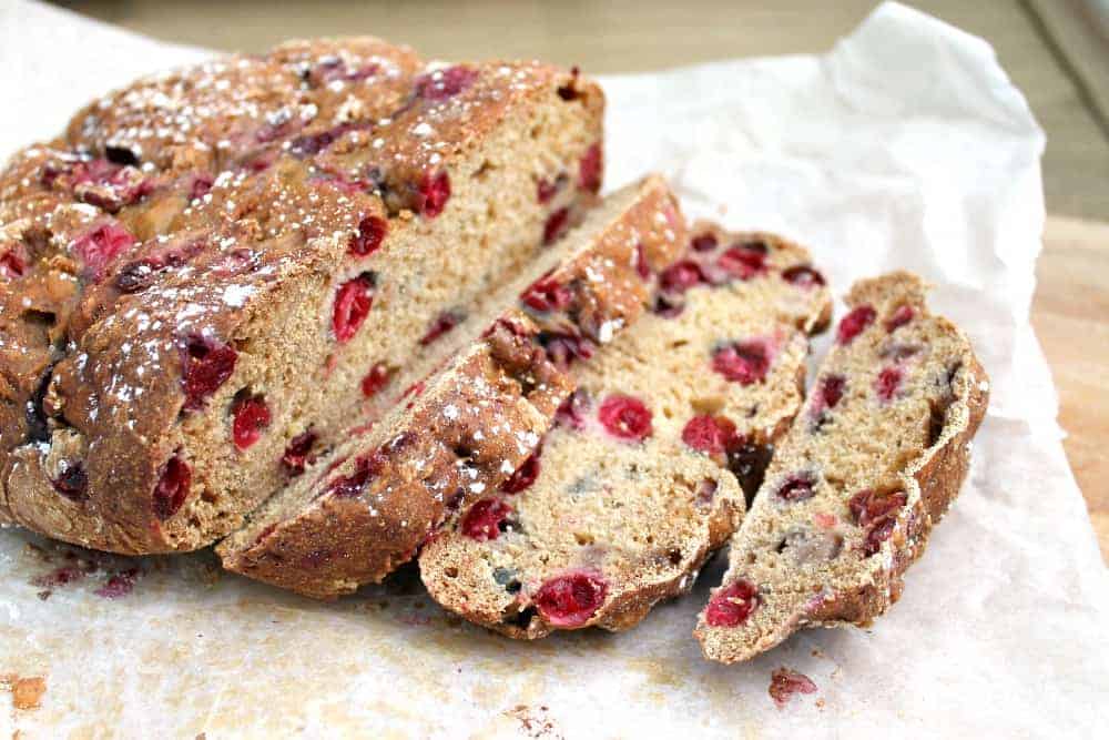 Slow Cooker Cranberry Soda bread