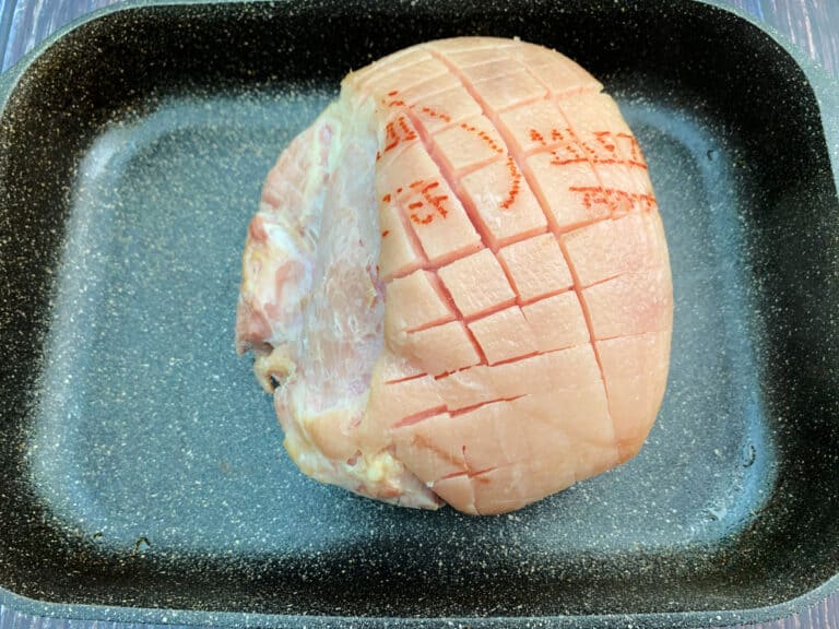 Slow Cooker Gammon Glazed with Maple Syrup BakingQueen74