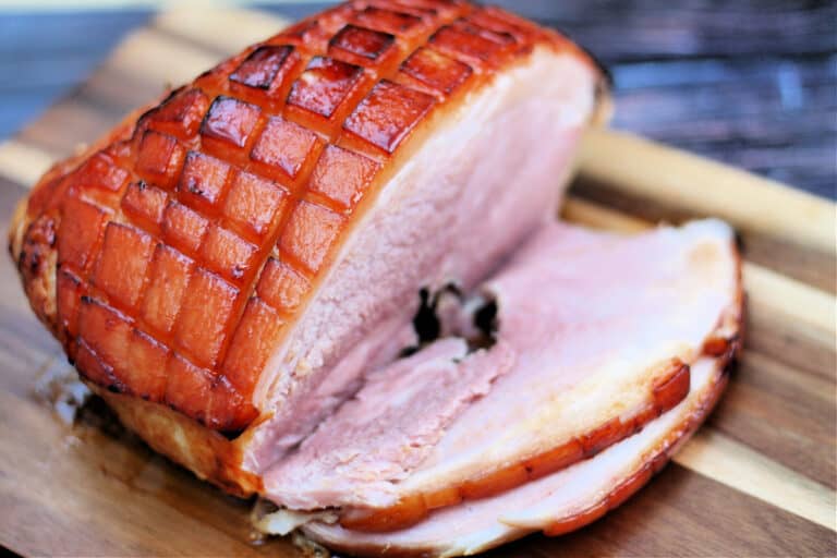 Slow Cooker Gammon Glazed with Maple Syrup BakingQueen74