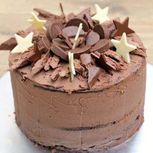 Mint Chocolate Layer Cake - Sweetest Menu