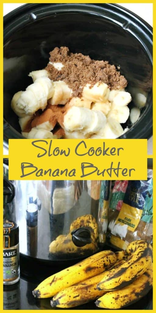 Slow Cooker Banana Butter