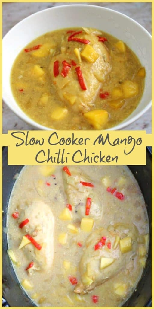 Slow Cooker Mango Chilli Chicken