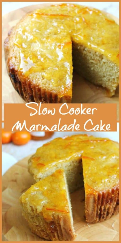 Slow Cooker Marmalade Cake