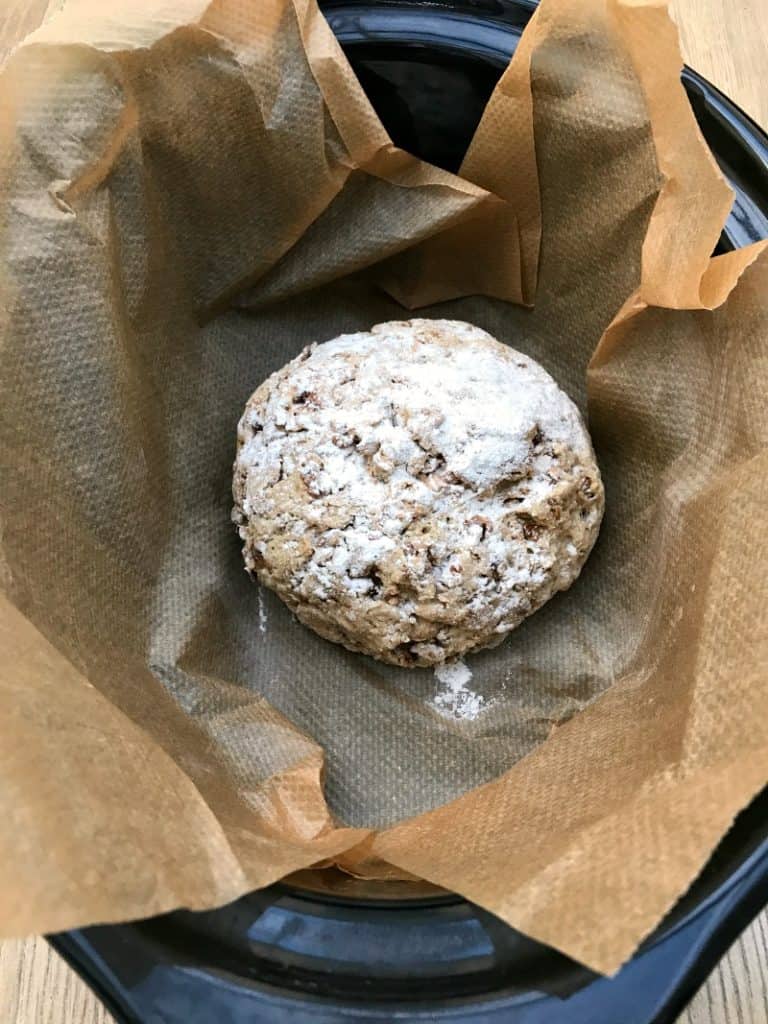 Slow Cooker No Knead Bread BakingQueen74