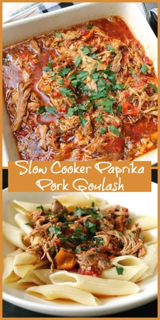 Slow Cooker Paprika Pork Goulash