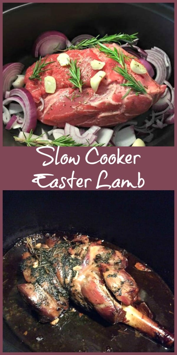 Slow Cooker Lamb with Garlic and Rosemary BakingQueen74