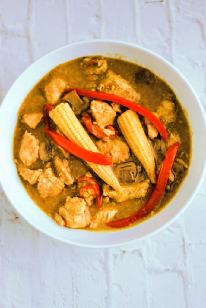 Slow Cooker Chinese Chicken Curry - BakingQueen74