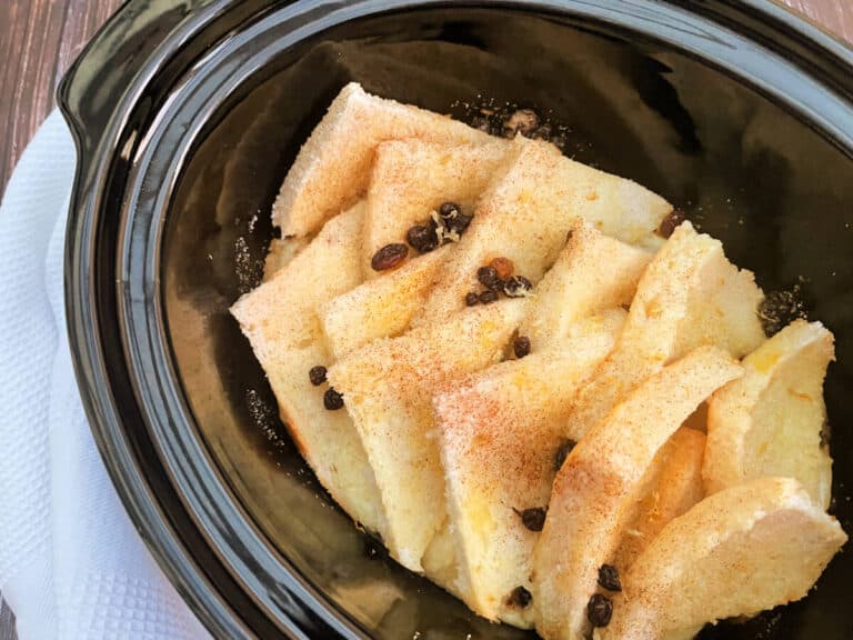 Slow Cooker Bread and Butter Pudding BakingQueen74