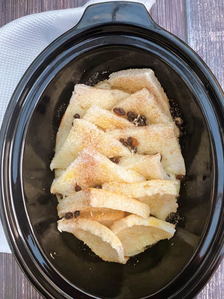 Slow Cooker Bread and Butter Pudding BakingQueen74