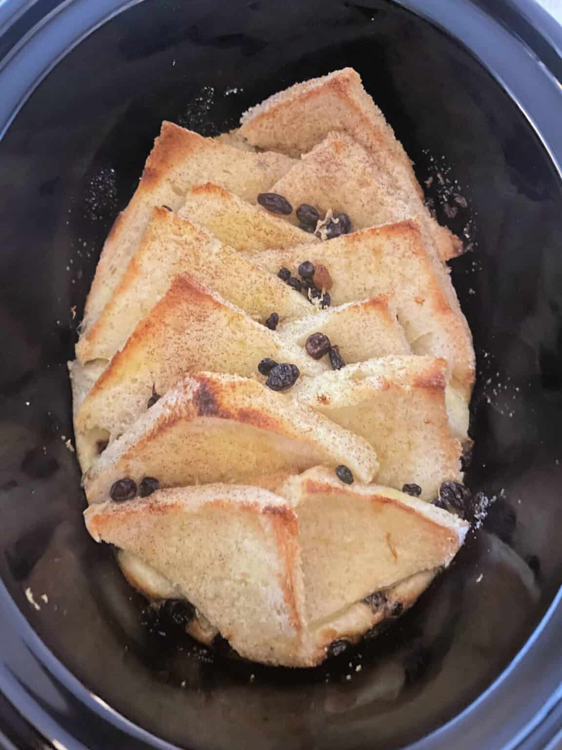Slow Cooker Bread and Butter Pudding BakingQueen74