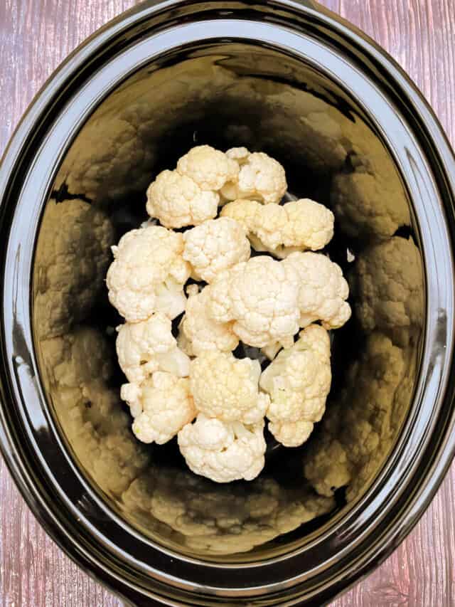 Slow Cooker Cauliflower Cheese BakingQueen74